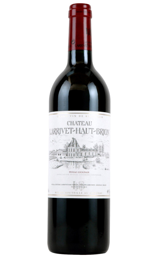 Chateau Larrivet Haut-Brion Pessac-Leognan 2012