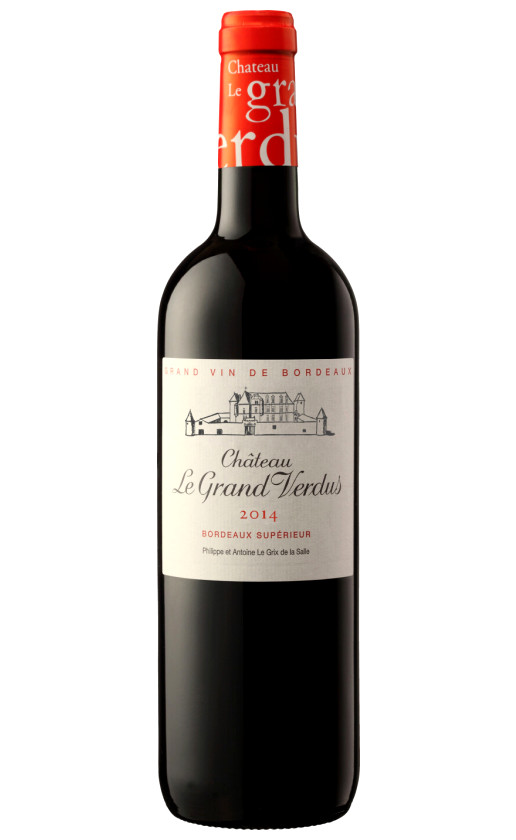 Chateau Le Grand Verdus Bordeaux Superieur 2014