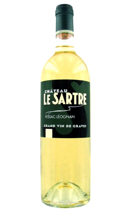 Chateau Le Sartre Blanc Pessac-Leognan 2009