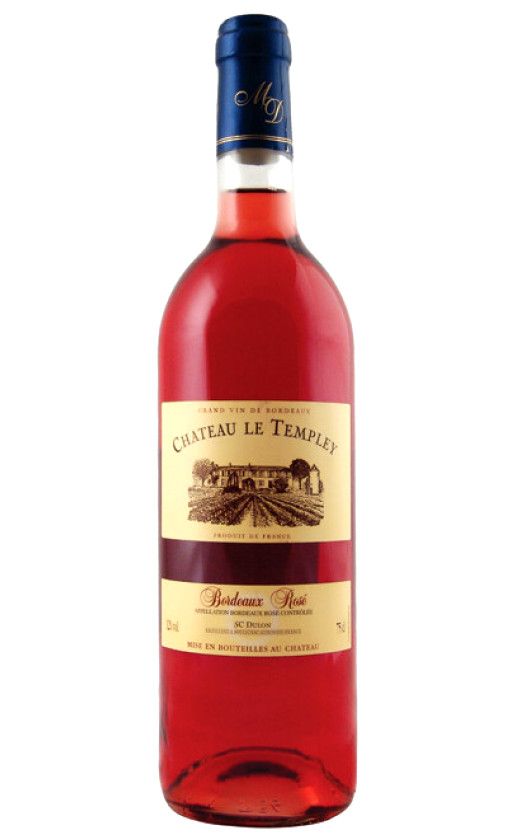 Chateau Le Templey Rose Bordeaux 2011