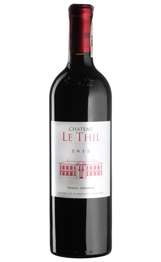 Chateau Le Thil Comte Clary Rouge Pessac-Leognan 2012
