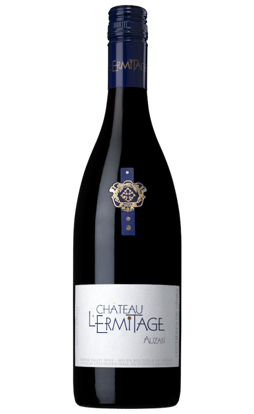 Chateau L'Ermitage Cuvee Auzan Rouge Costieres de Nimes 2020