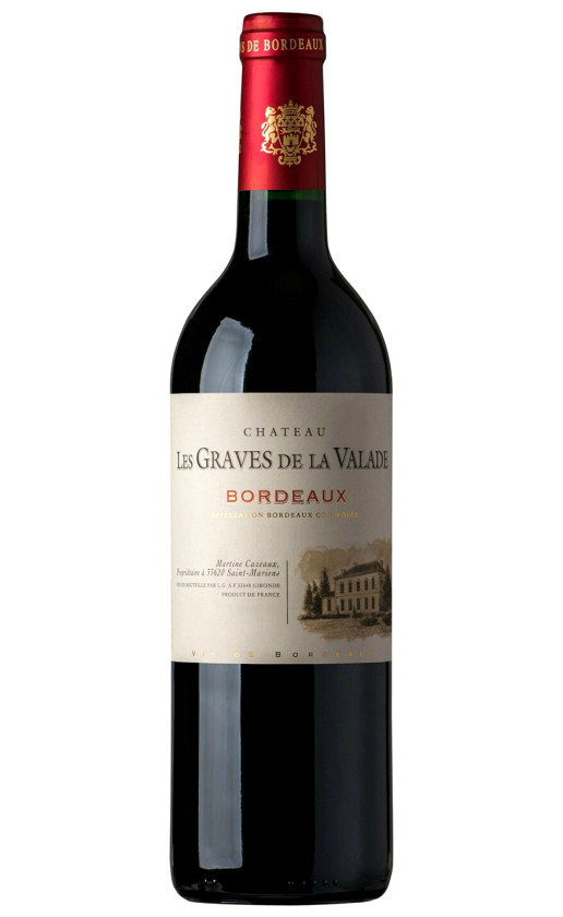 Chateau Les Graves de la Valade Bordeaux 2015