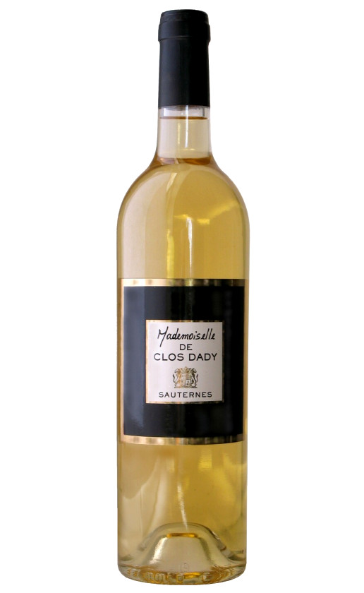 Chateau les Remparts Mademoiselle de Clos Dady Sauternes 2010