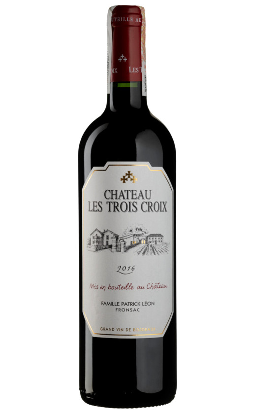 Chateau Les Trois Croix Fronsac 2016