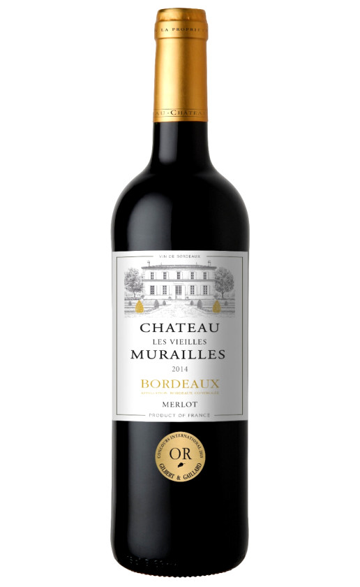 Chateau les Vieilles Murailles Bordeaux 2014