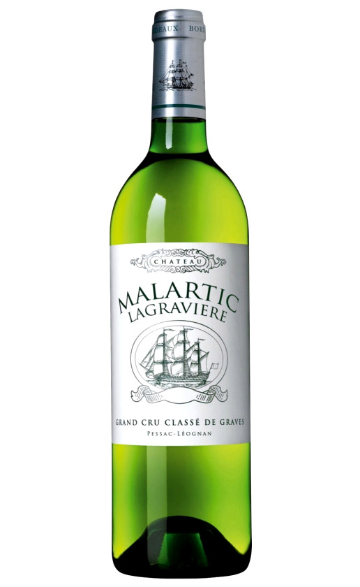 Chateau Malartic Lagraviere Blanc Pessac Leognan Grand Cru Classe de Graves 2015