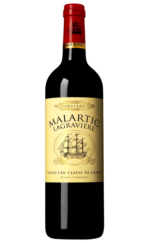 Chateau Malartic Lagraviere Red Pessac Leognan Grand Cru Classe de Graves 2010