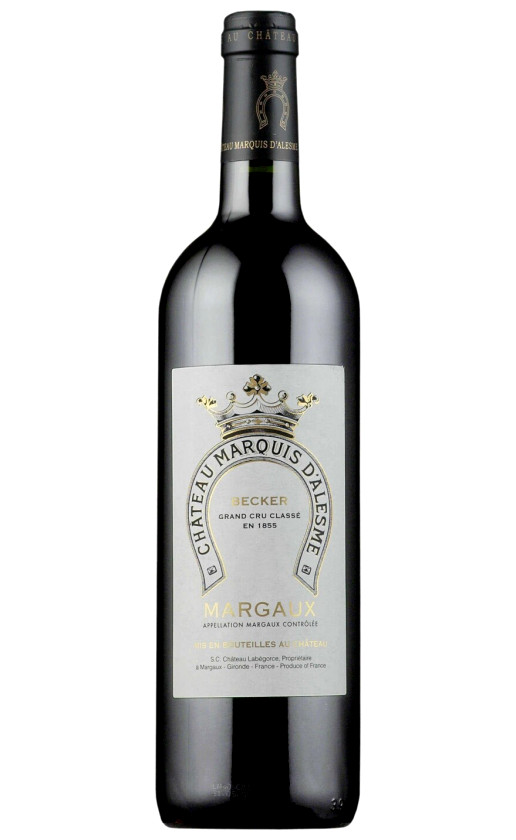 Chateau Marquis d'Alesme Becker Margaux 3-me Grand Cru Classe 1998