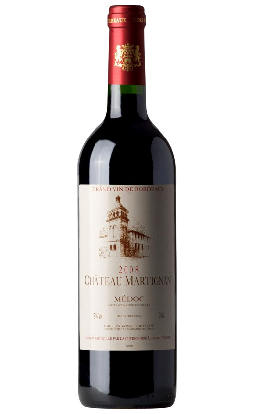 Chateau Martignan Medoc 2008
