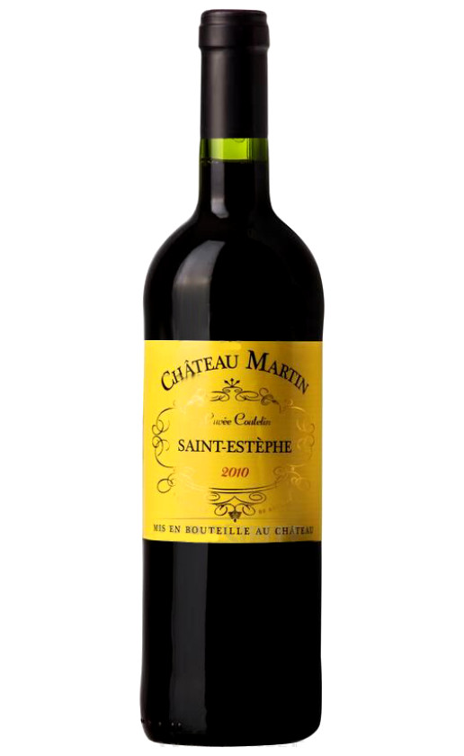Chateau Martin Cuvee Coutelin Saint-Estephe 2010