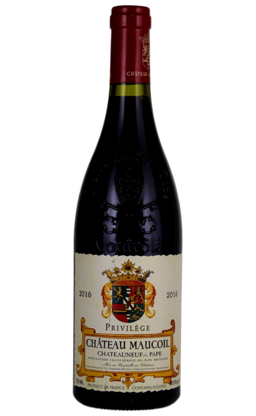 Chateau Maucoil Chateauneuf-du-Pape Privilege 2016