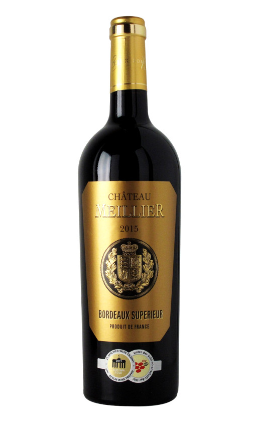 Chateau Meillier Bordeaux Superieur 2015