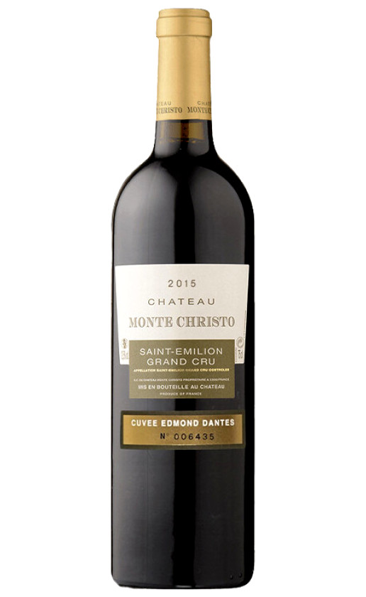 Chateau Monte Christo Saint Emilion Grand Cru 2015