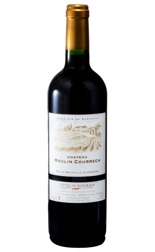 Chateau Moulin Courrech Cotes de Bordeaux 2018