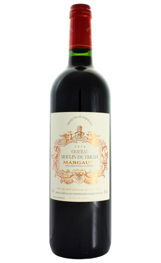 Chateau Moulin de Tricot Margaux 2016