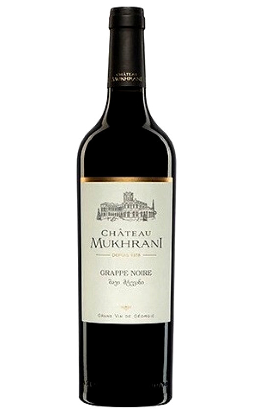 Chateau Mukhrani Grappe Noire