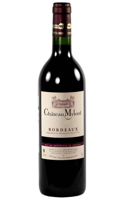 Chateau Mylord Rouge Bordeaux 2008