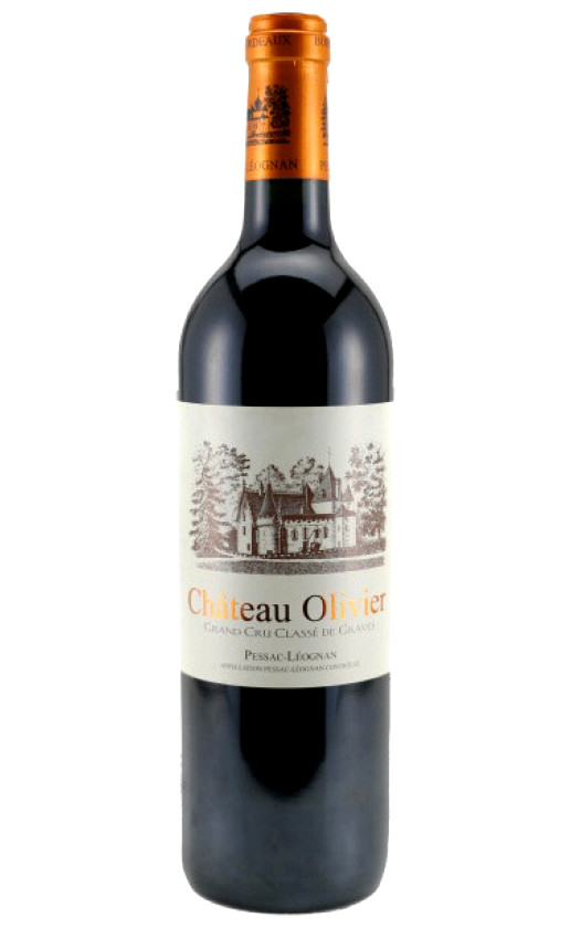 Chateau Olivier Rouge Grand Cru Classe de Graves Pessac-Leognan 2005