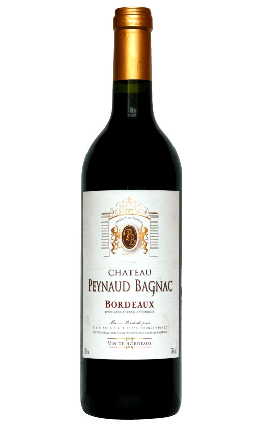 Chateau Peeynaud Bagnac 2008