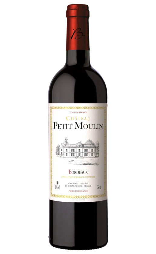 Chateau Petit Moulin Rouge Bordeaux 2019