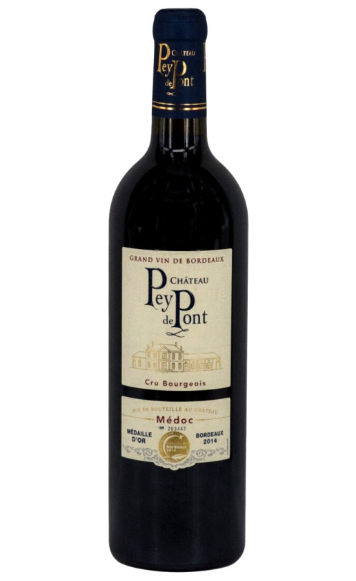 Chateau Pey de Pont Medoc 2014