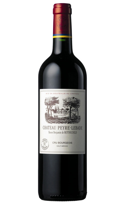Chateau Peyre-Lebade Haut-Medoc 2012