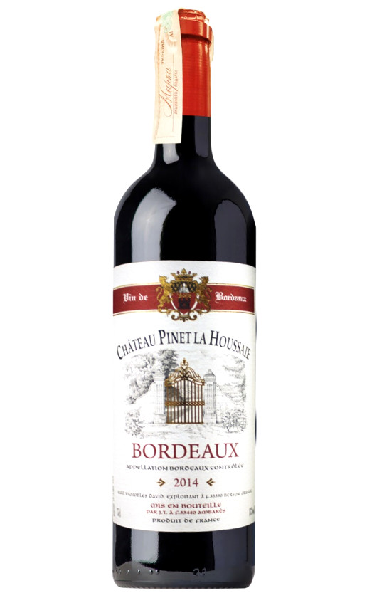 Chateau Pinet La Houssaie Bordeaux 2014