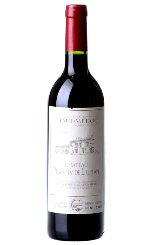 Chateau Plantey de Lieujean Haut-Medoс 2007