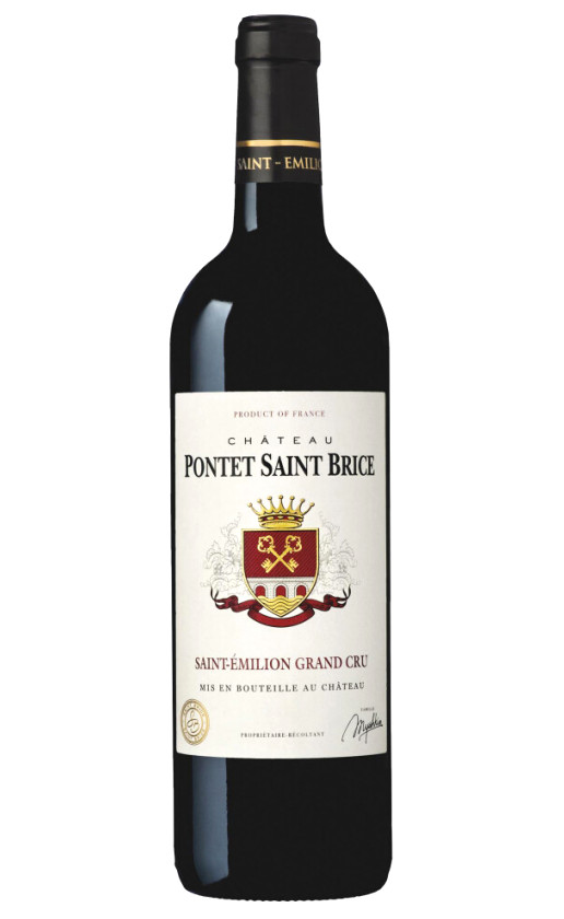 Chateau Pontet Saint Brice Saint-Emilion Grand Cru 2018