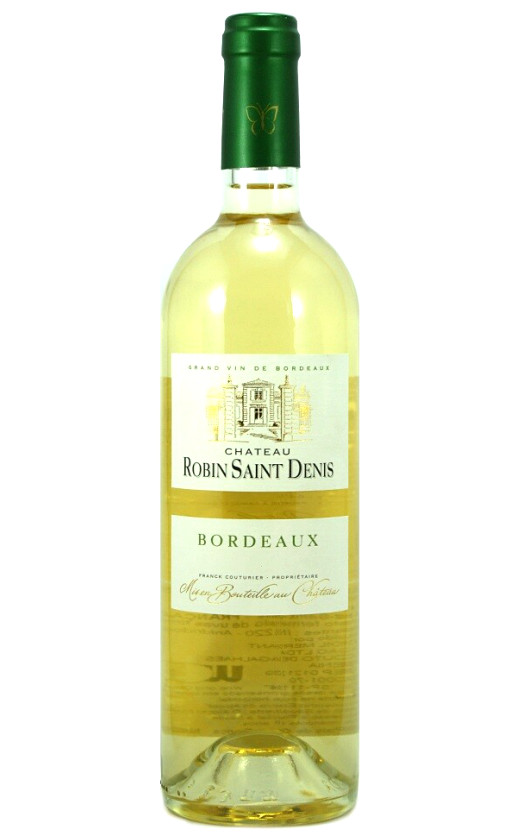 Chateau Robin Saint Denis Blanc Bordeaux