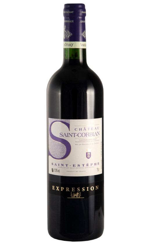 Chateau Saint-Corbian Saint-Estephe 2015