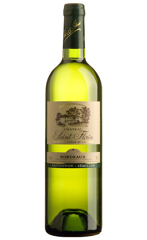Chateau Saint-Florin Blanc Bordeaux 2010