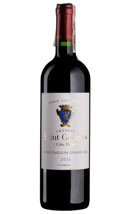 Chateau Saint Georges Cote Pavie Saint-Emilion Grand Cru 2016