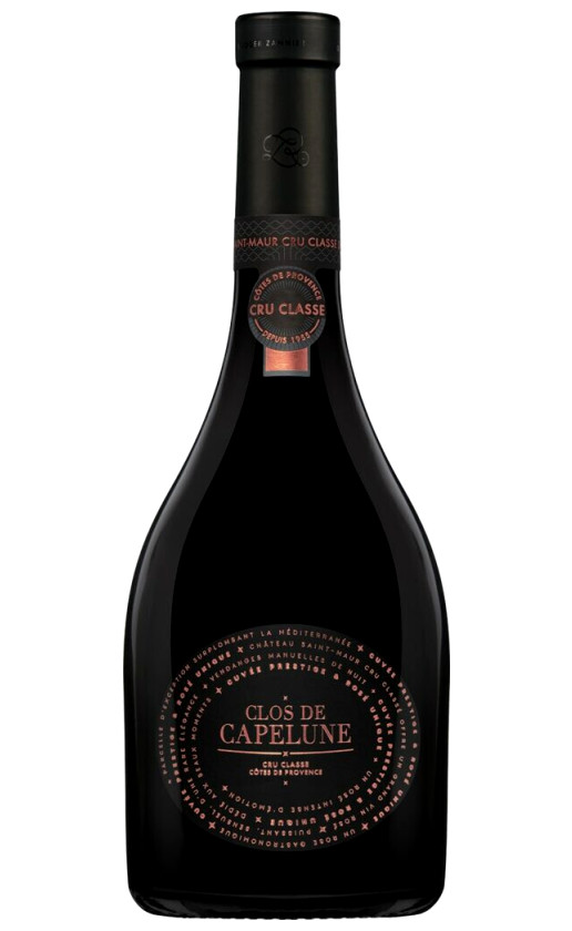 Chateau Saint-Maur Clos de Capelune Rose Cotes de Provence Cru Classe 2020