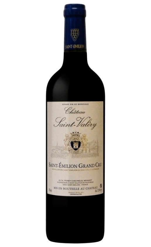 Chateau Saint-Valery Saint-Emilion Grand Cru 2016