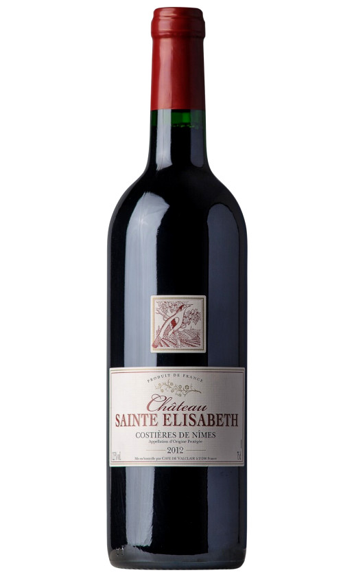 Chateau Sainte Elisabeth Costieres de Nimes 2012