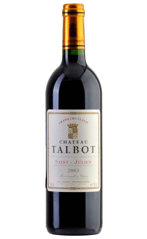 Chateau Talbot St-Julien 4-me Grand Cru Classe 2003