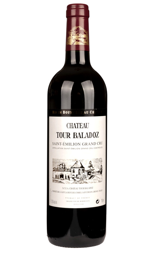 Chateau Tour Baladoz Saint-Emilion Grand Cru 2015