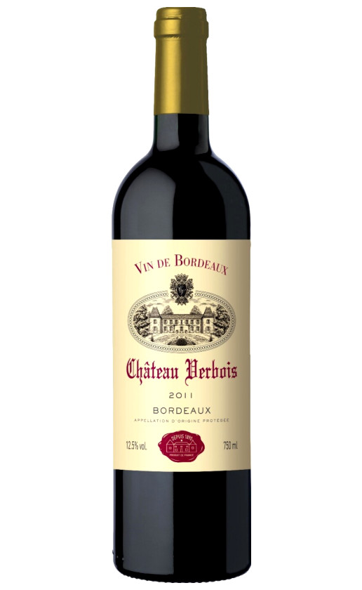 Chateau Verbois Bordeaux 2011