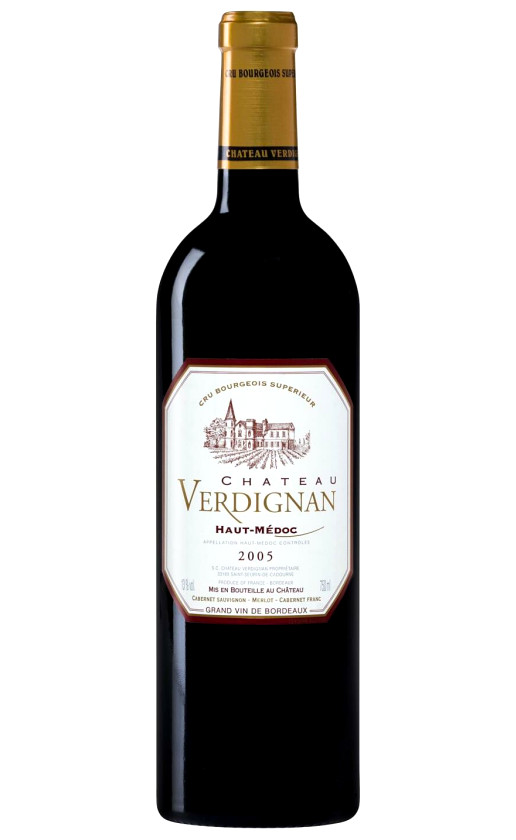 Chateau Verdignan Cru Bourgeois Haut-Medoc 2005