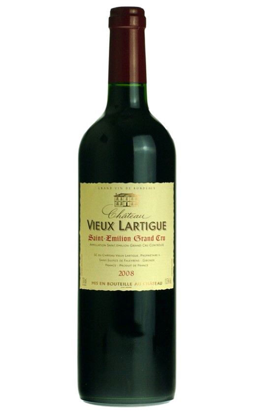 Chateau Vieux Lartigue Saint-Emilion Grand Cru 2008