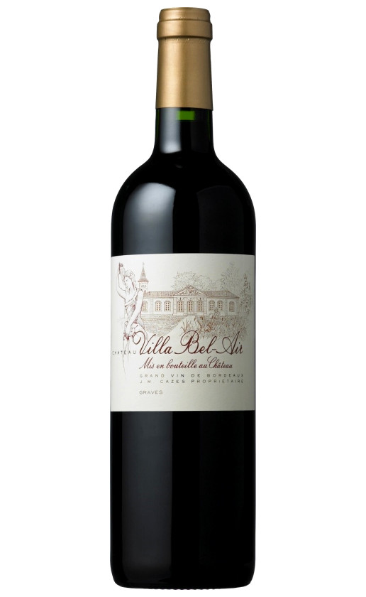 Chateau Villa Bel-Air Rouge Graves 2015