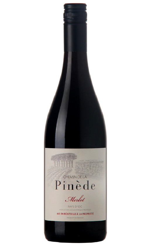 Chemin de la Pinede Merlot Pays d'Oc 2018