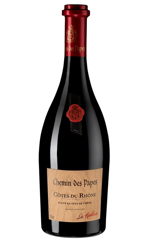 Chemin des Papes la Noblesse Cotes du Rhone 2019
