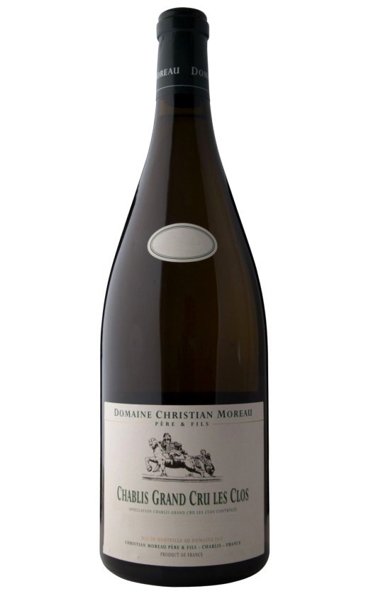 Christian Moreau Pere et Fils Chablis Grand Cru Les Clos 2018
