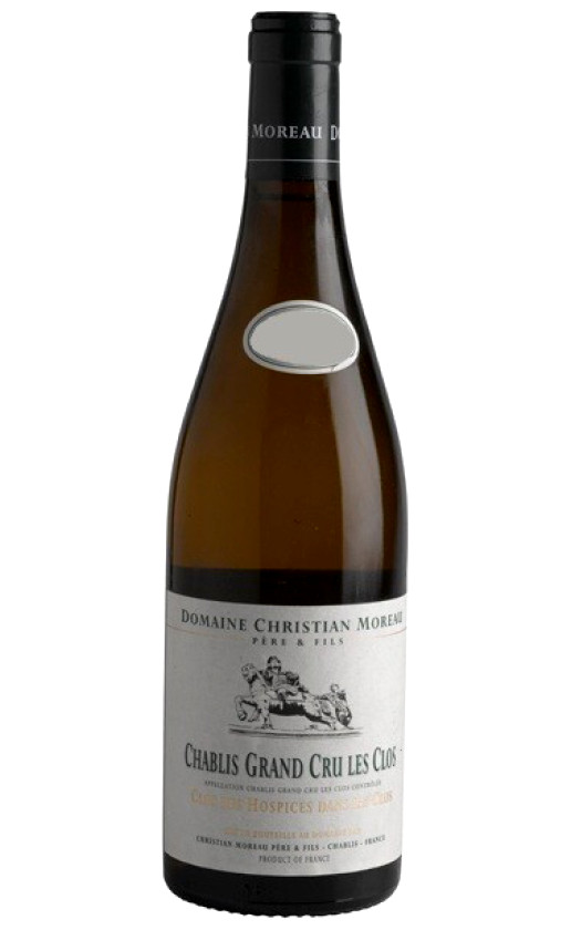 Christian Moreau Pere et Fils Chablis Grand Cru Les Clos Clos des Hospices dans Les Clos 2011