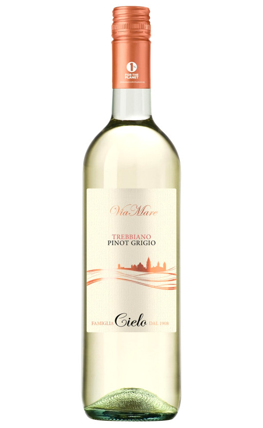 Cielo e Terra Viamare Trebbiano Pinot Grigio 2020