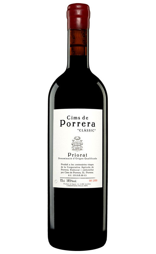 Cims de Porrera Classic Priorat 2010