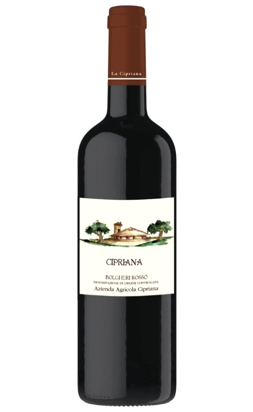 Cipriana Bolgheri Rosso 2018